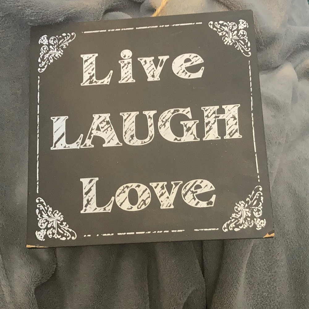 Live love laugh wall piece